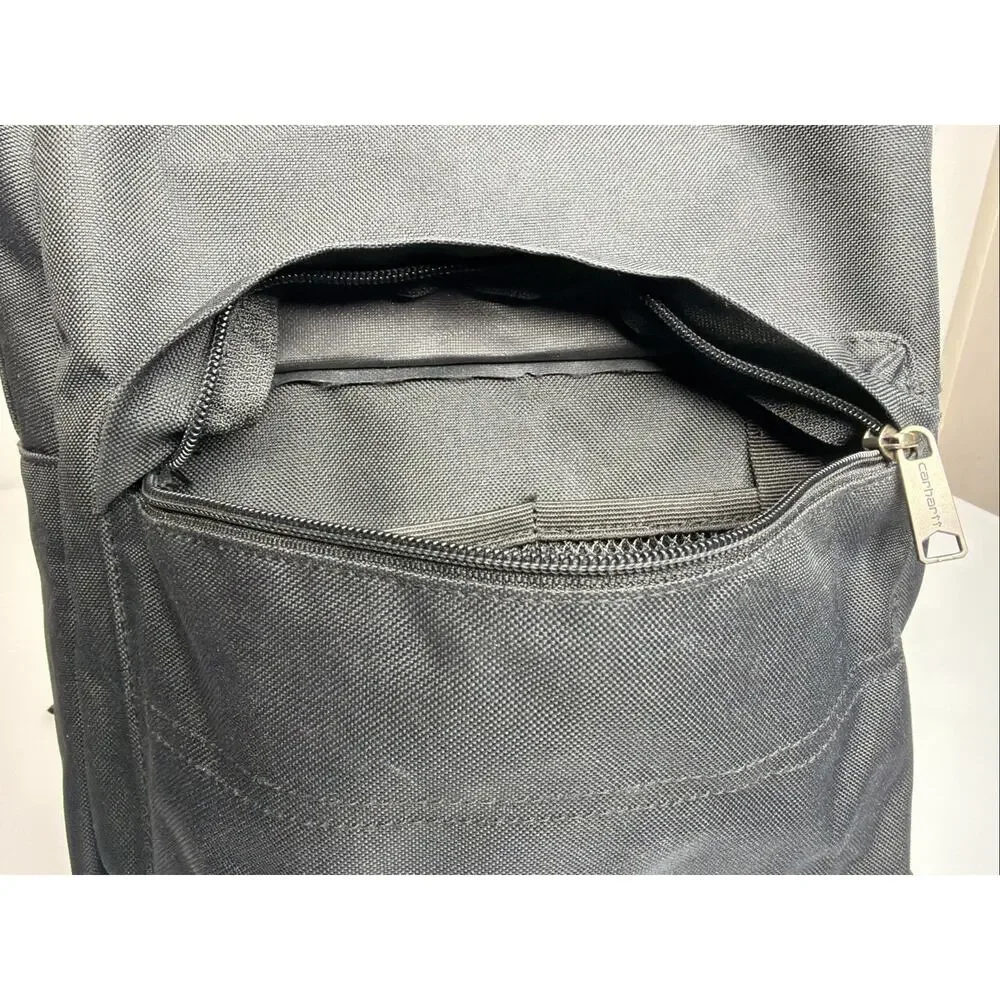 Carhartt 21L Black Classic Laptop Daypack Backpack Water Resistant Black
